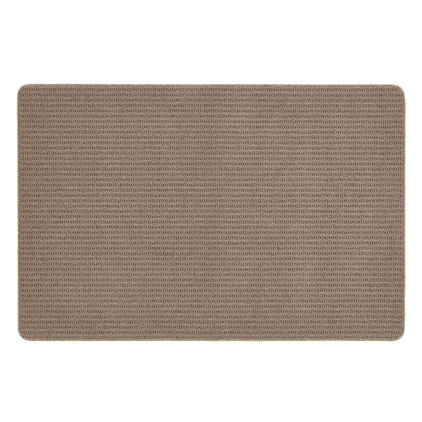 My Mat Sculptured Washable Waffle Texture Mink
