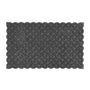 My Mat Eco-Rib Outdoor Cross Hatch Grey