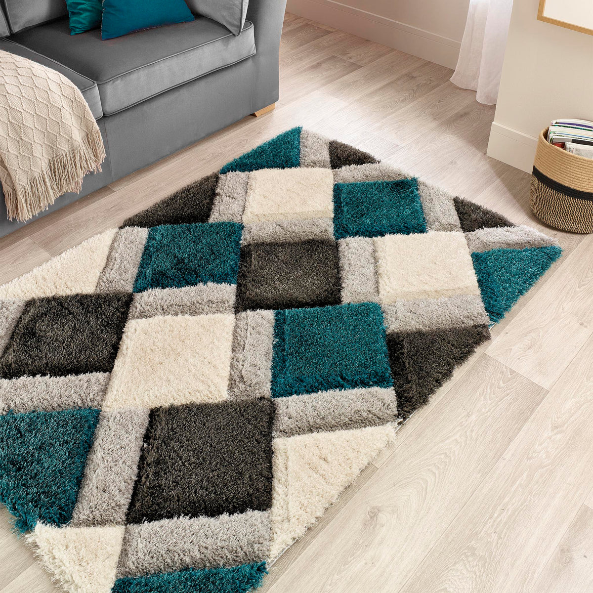 Origins 3D GEO Shaggy Teal