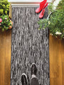My Mat Stain Resistant Durable - Charcoal Broken Stripe