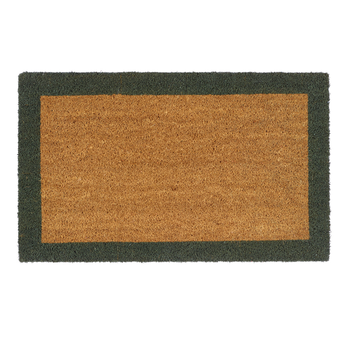 My Mat Printed Coir Border Green