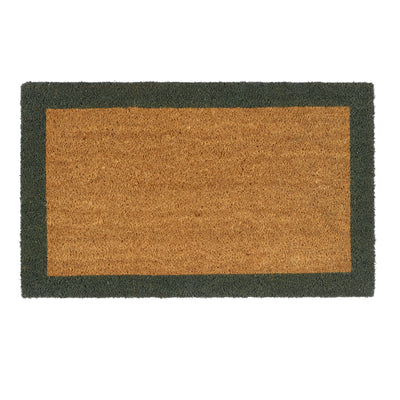 My Mat Printed Coir Border Green