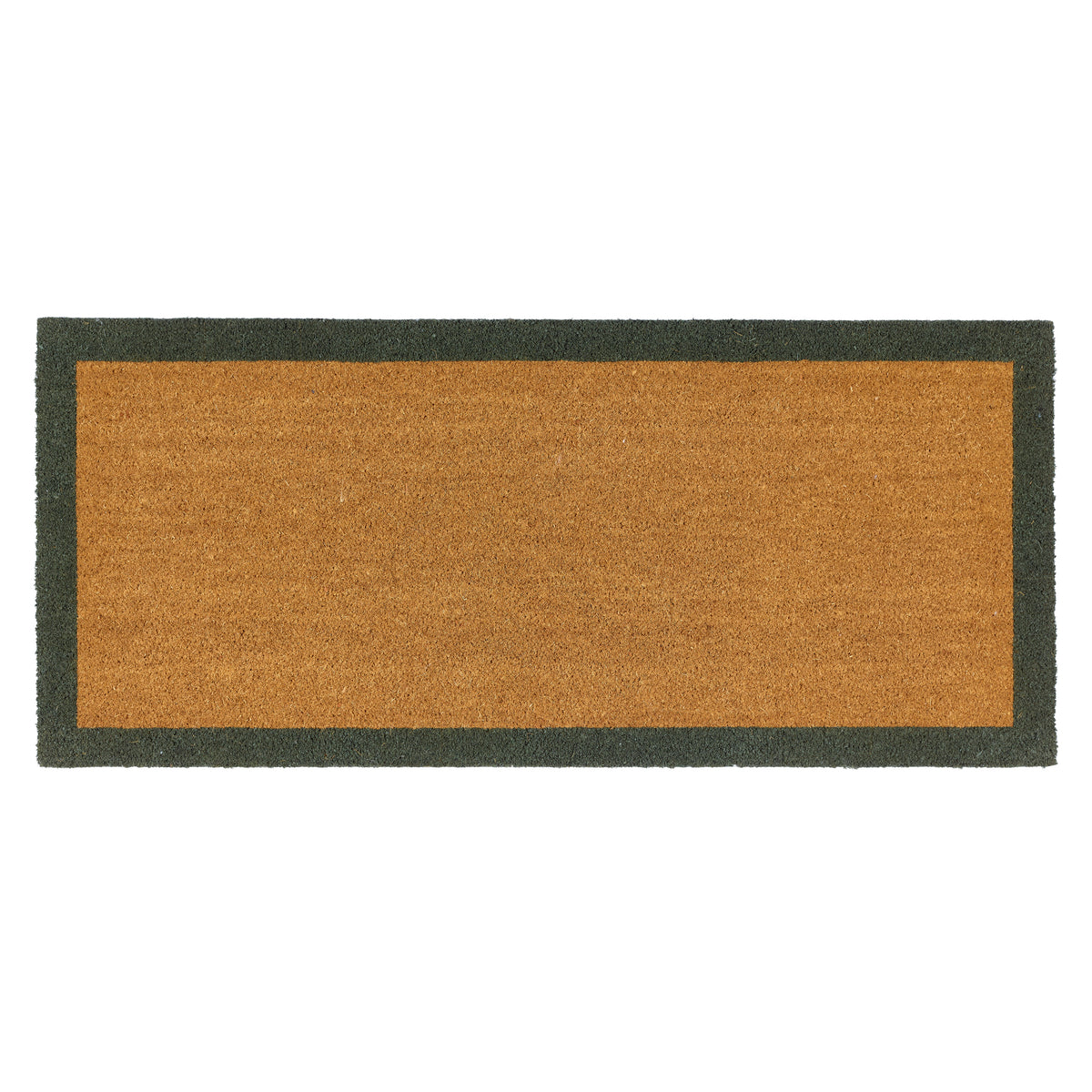 My Mat Printed Coir Border Green