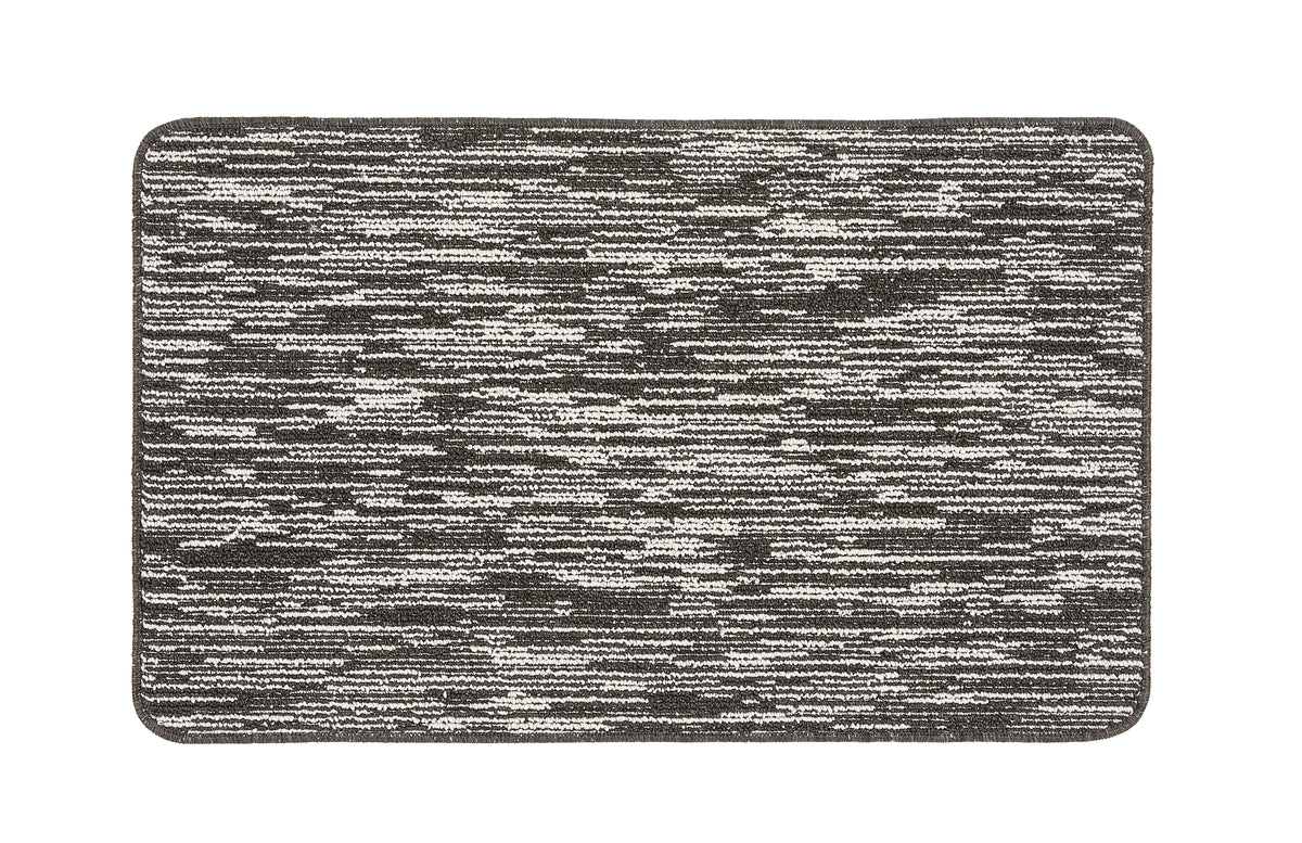 My Mat Stain Resistant Durable - Charcoal Broken Stripe