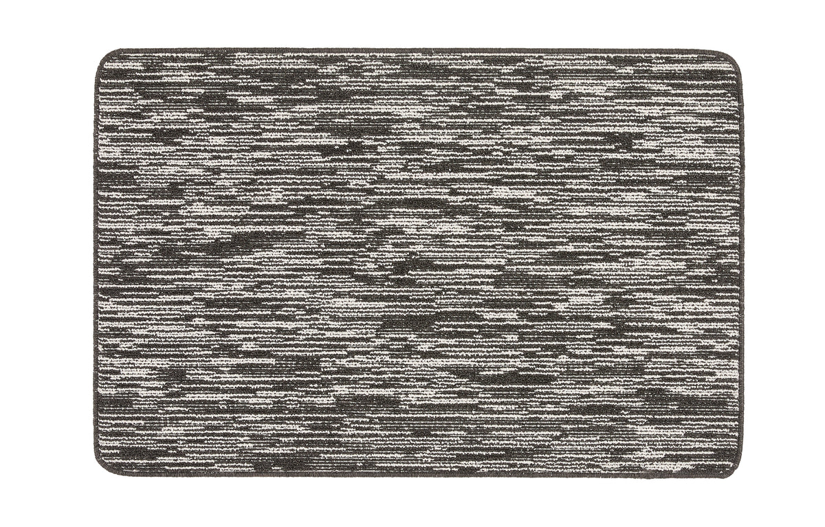My Mat Stain Resistant Durable - Charcoal Broken Stripe