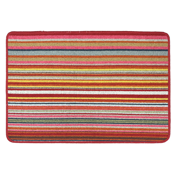 My Mat Stain Resistant Candy Multi Bright Stripe