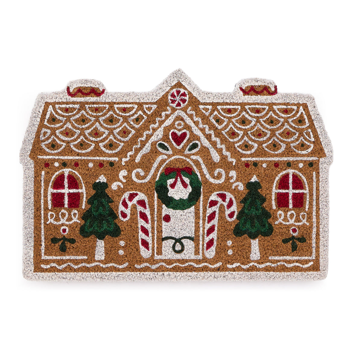 My Mat Printed Coir Gingerbread Cottage