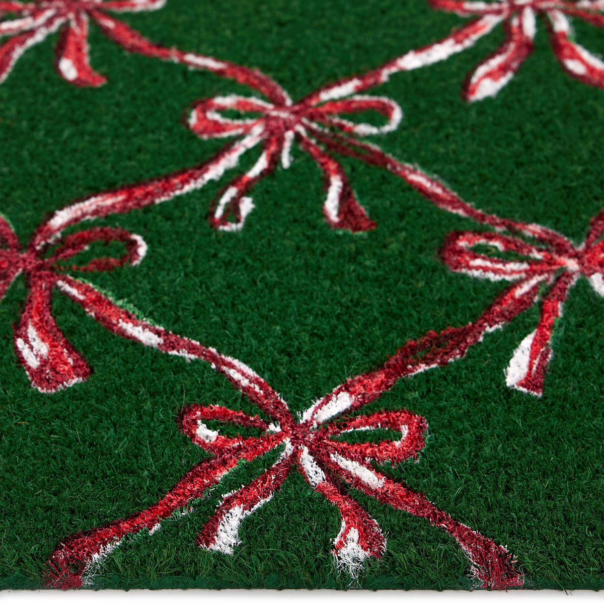My Mat Printed Coir Festive Bows