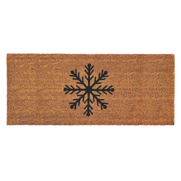 My Mat Coir Insert Snowflake 23X53
