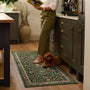 Hug Rug Eco-Washable Country Paisley Green