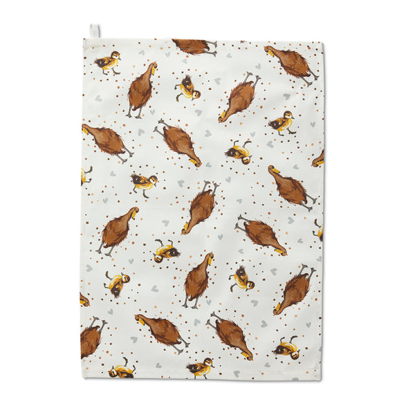 Hug Kitchen Tea Towel Design 2 Multi Ducks 47x77