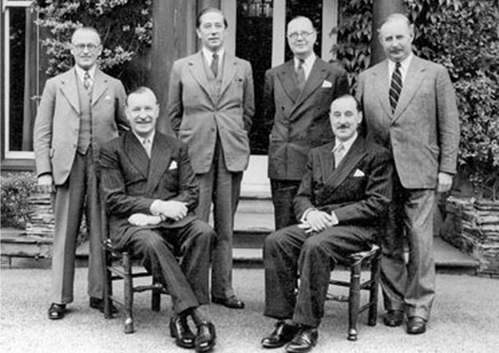 old picture of the family which started Phoenox Textiles