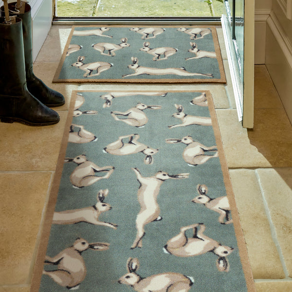 Hug Rug Farmhouse Hares
