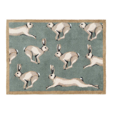Hug Rug Farmhouse Hares