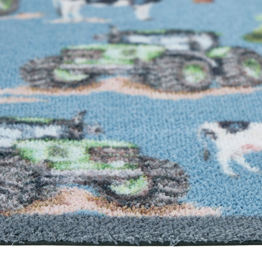 Hug Rug Farmyard Tractors & Cows