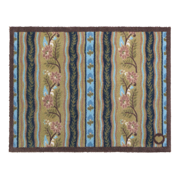 Hug Rug Floral Ribbon Motif
