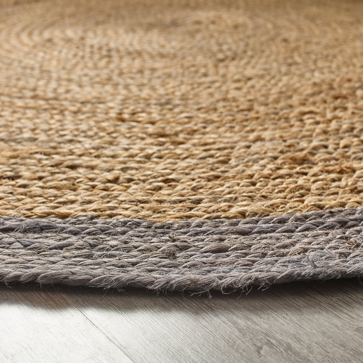 Origins Jute Border Grey