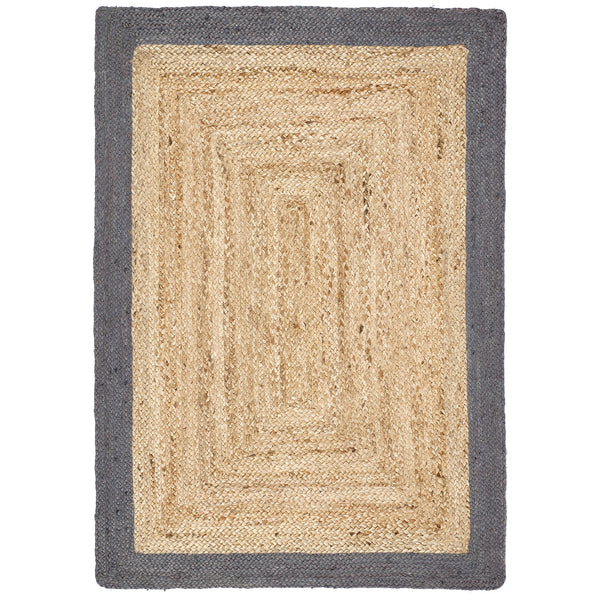 Origins Jute Border Grey