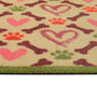 Hug Rug Hearts and Bones