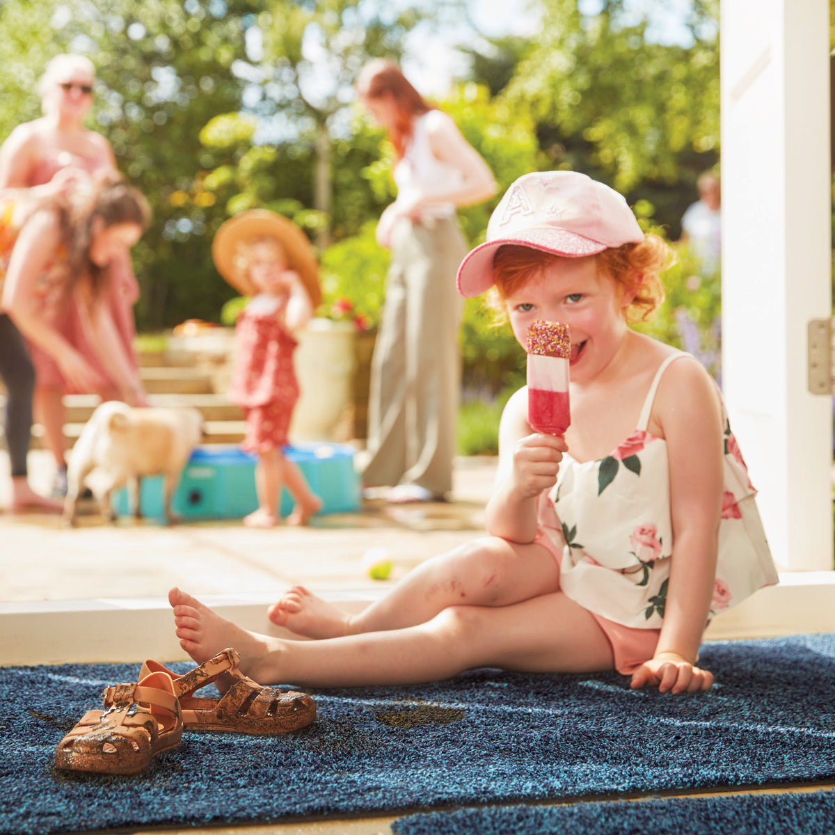 Hug Rug - Plain Indigo