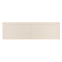 My Mat Sculptured Washable Basket Weave Ivory