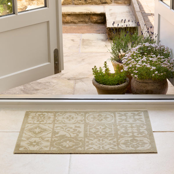 My Mat Nylon Indoor Pattern Mediterranean Tile
