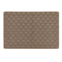My Mat Sculptured Washable Basket Weave Mink