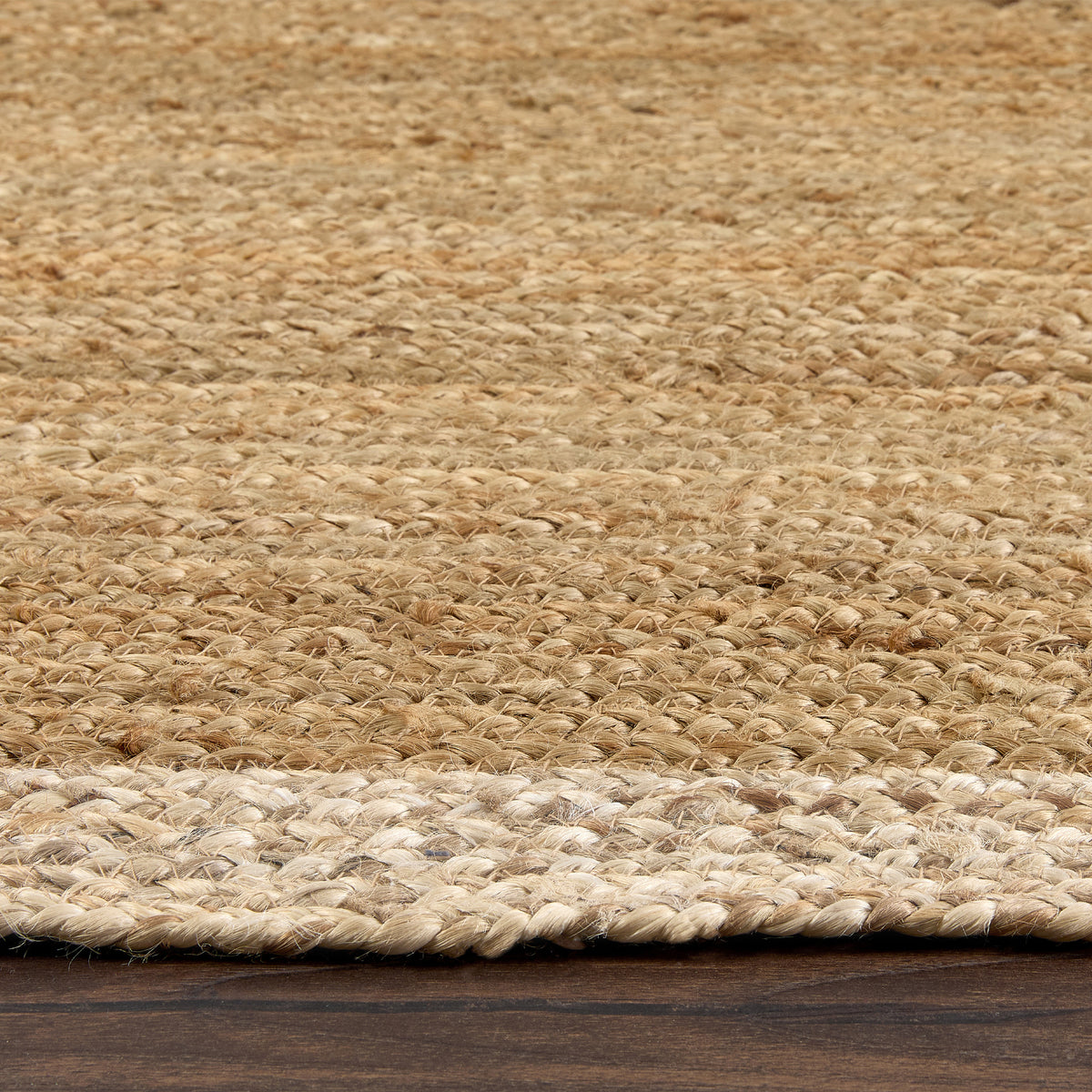 Origins Jute Border Natural White