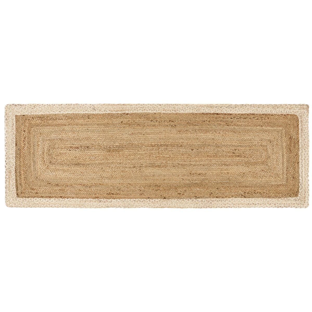 Origins Jute Border Natural White