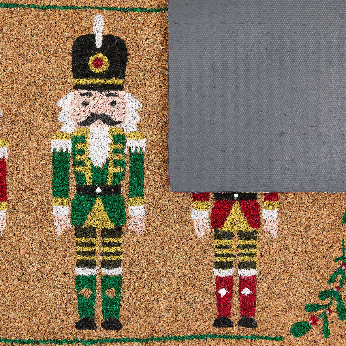 My Mat Printed Coir Christmas Nutcracker