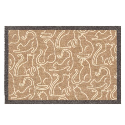 Howler & Scratch Patterned Outlined Cats