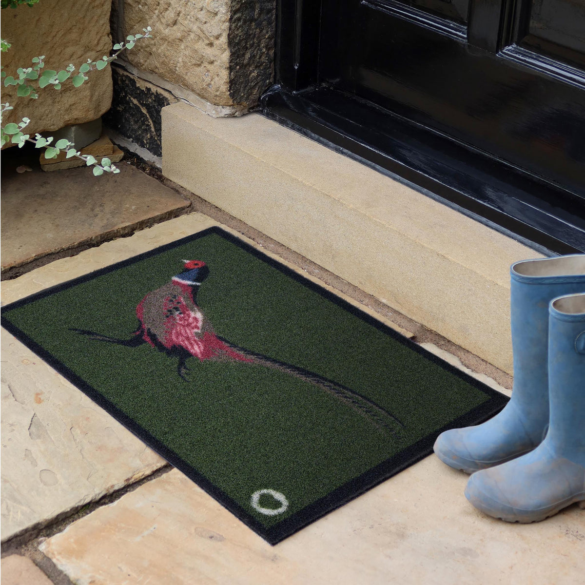 Hug Rug Outdoor Pheasant Green 2