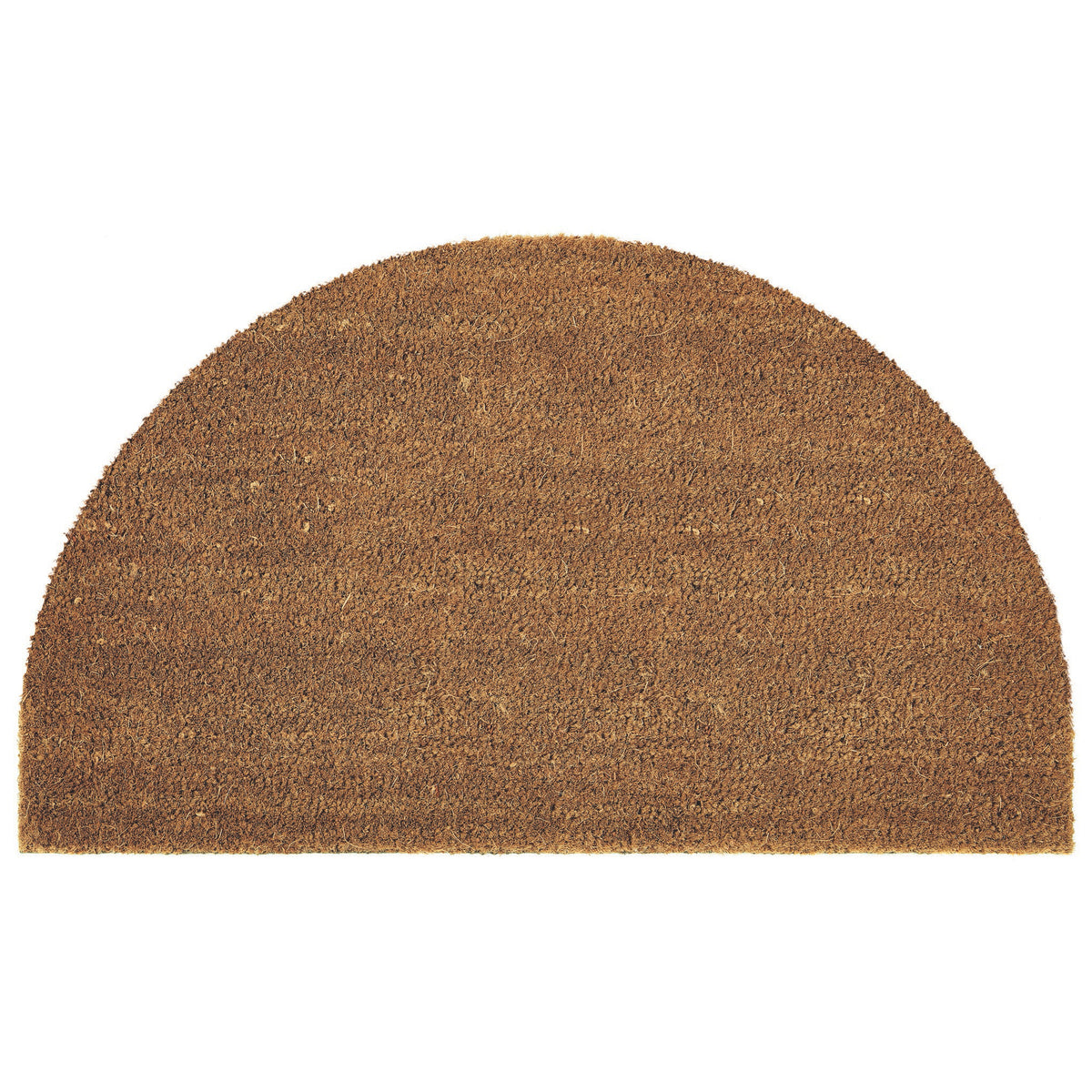 My Mat Plain Coir Half Moon