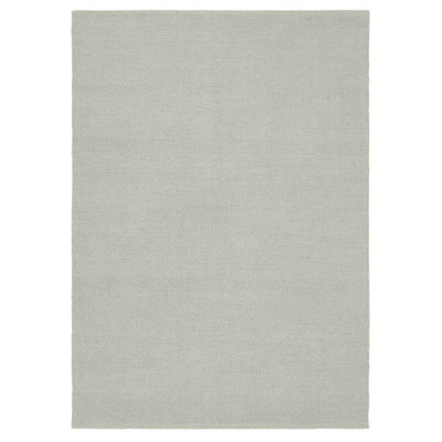 Hug Rug Woven Plain Rug Sky Grey