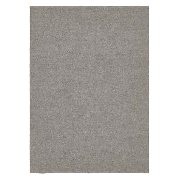 Hug Rug Woven Plain Rug Warm Grey