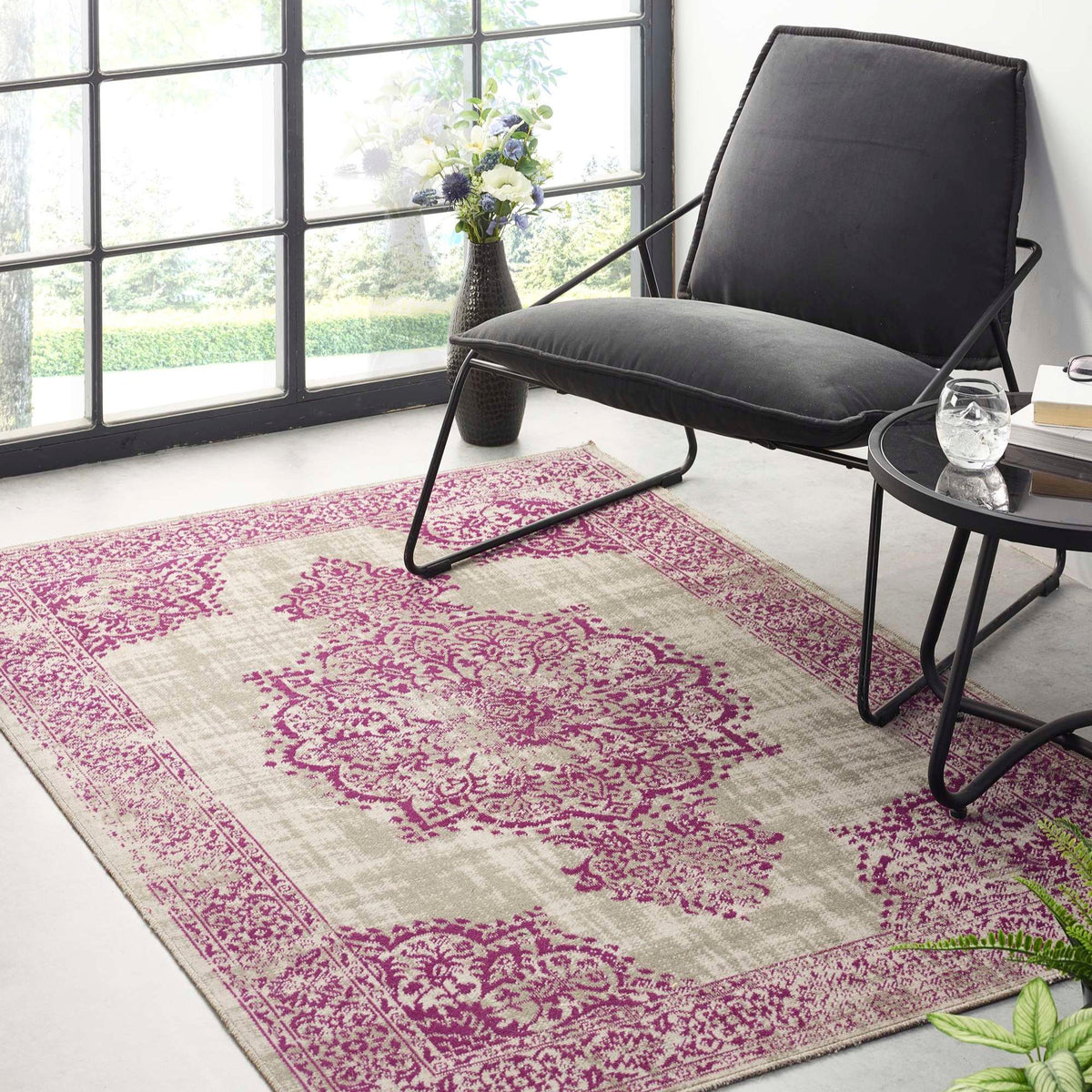 Origins Saville Grey/Raspberry