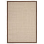 Origins Sisal Boucle with Mocha Border