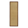 Origins Sisal Warm Natural with Dark Brown Border
