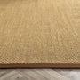 Origins Sisal Warm Natural with Dark Brown Border