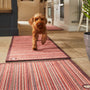 Hug Rug Multi Stripe Red