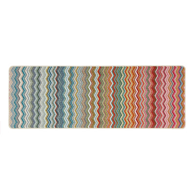 My Mat Stain Resistant Candy Multi Rainbow Zig Zag