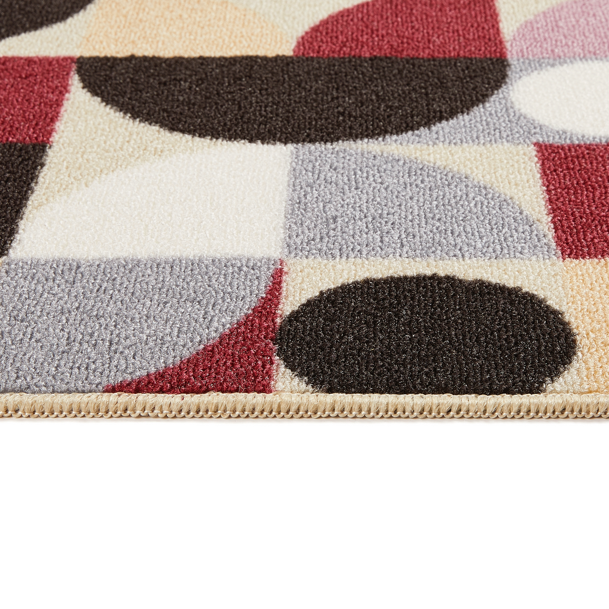 Floormatters Purple Geo Mat & Runner Set