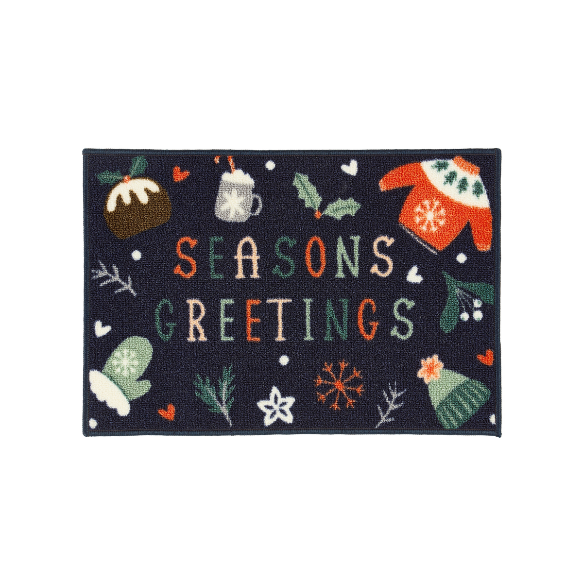 Floormatters Season's Greetings Mat & Runner Set