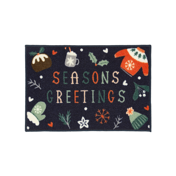 Floormatters Season's Greetings Mat & Runner Set