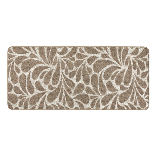 My Mat Sculptured Washable Patterened Rain Drop Mink
