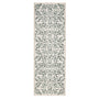 Hug Rug Eco-Washable Vintage Scroll Green