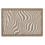 My Mat Sculptured Washable Patterened Waves Mink