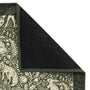 Hug Rug Eco-Washable Whimsical Woodland Green