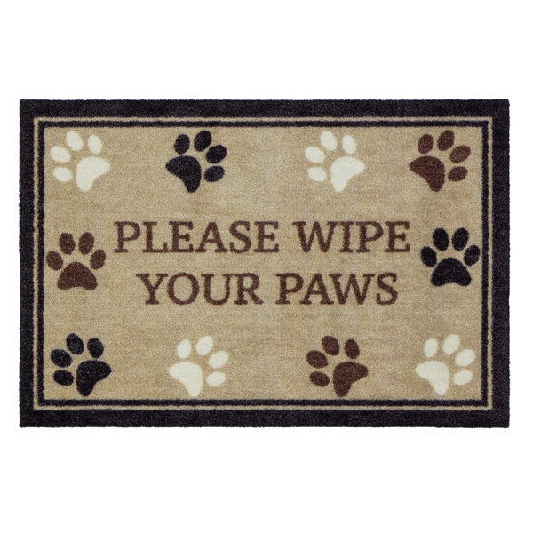 Howler & Scratch Patterned Wipe Your Paws Border