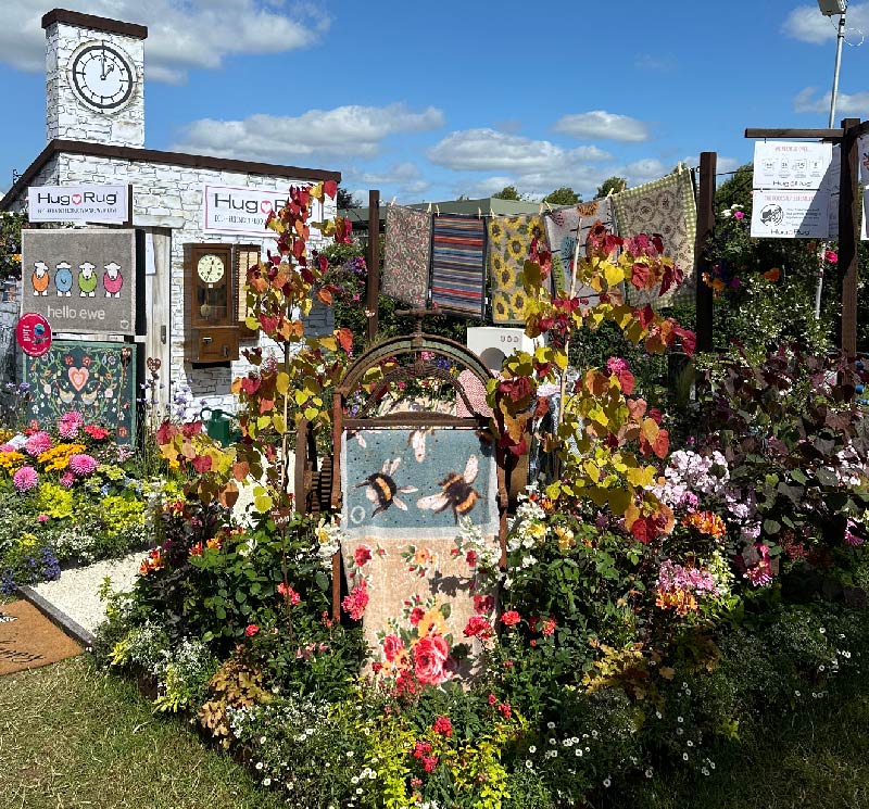 Hug Rug stand at Hampton Court 2024